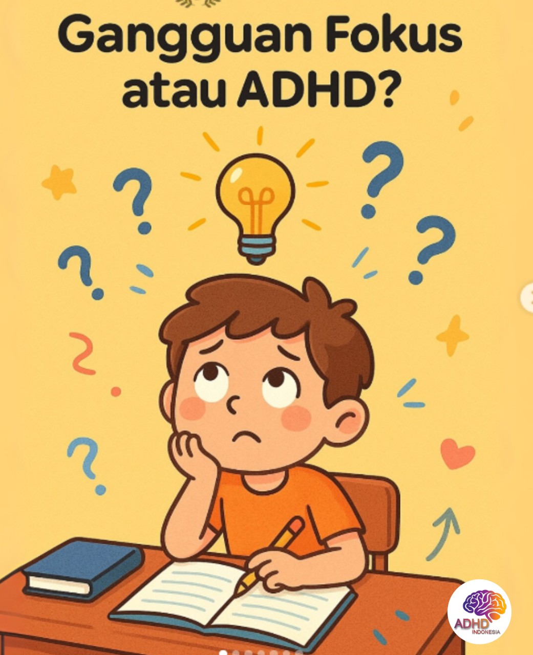 ADHD dan Kesulitan Fokus Anak: Edukasi untuk Keluarga di Kabupaten Ogan Ilir