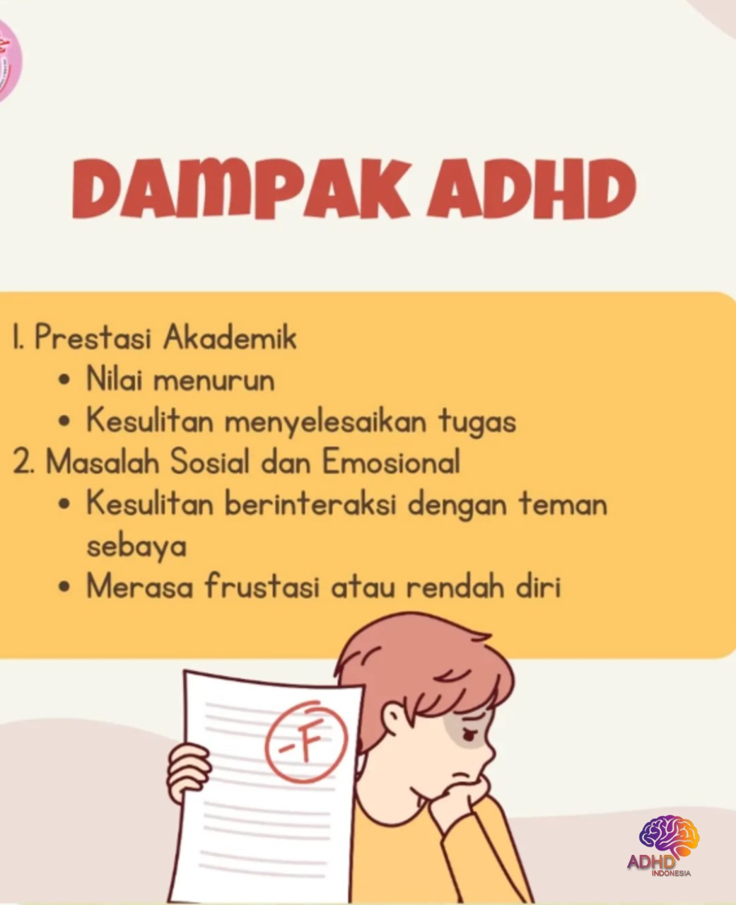 Dampak ADHD terhadap Proses Belajar Anak di Kabupaten Ogan Ilir